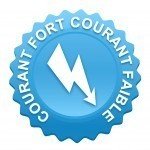 courant fort, courant faible
