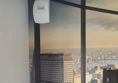 Bouche de VMC Aldes double débit installée en cuisine