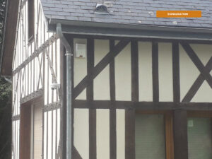 sirene exterieure sirex f flash lumineux facade maison